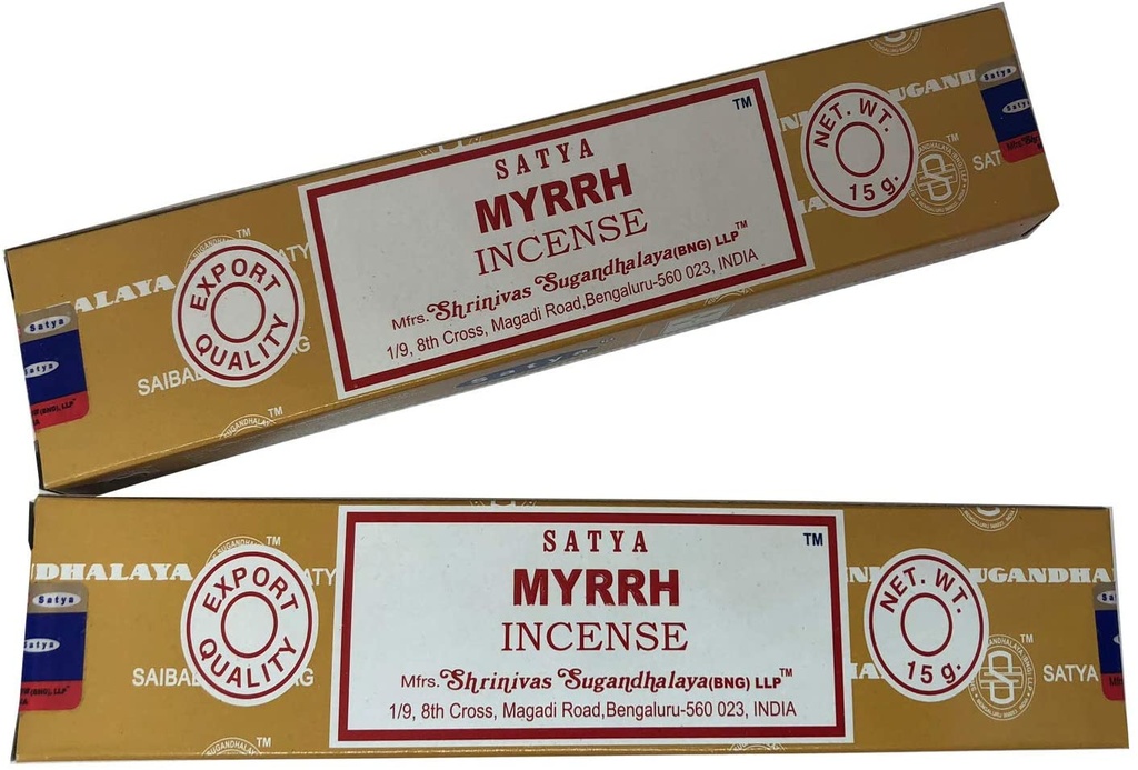 [ENC-MYRRHE] Bâtons d'encens Myrrhe
