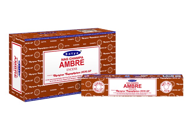 [ENC-AMBRE] Bâtons d'encens Ambre