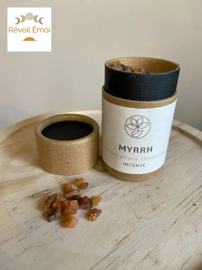 Encens résine Myrrhe 