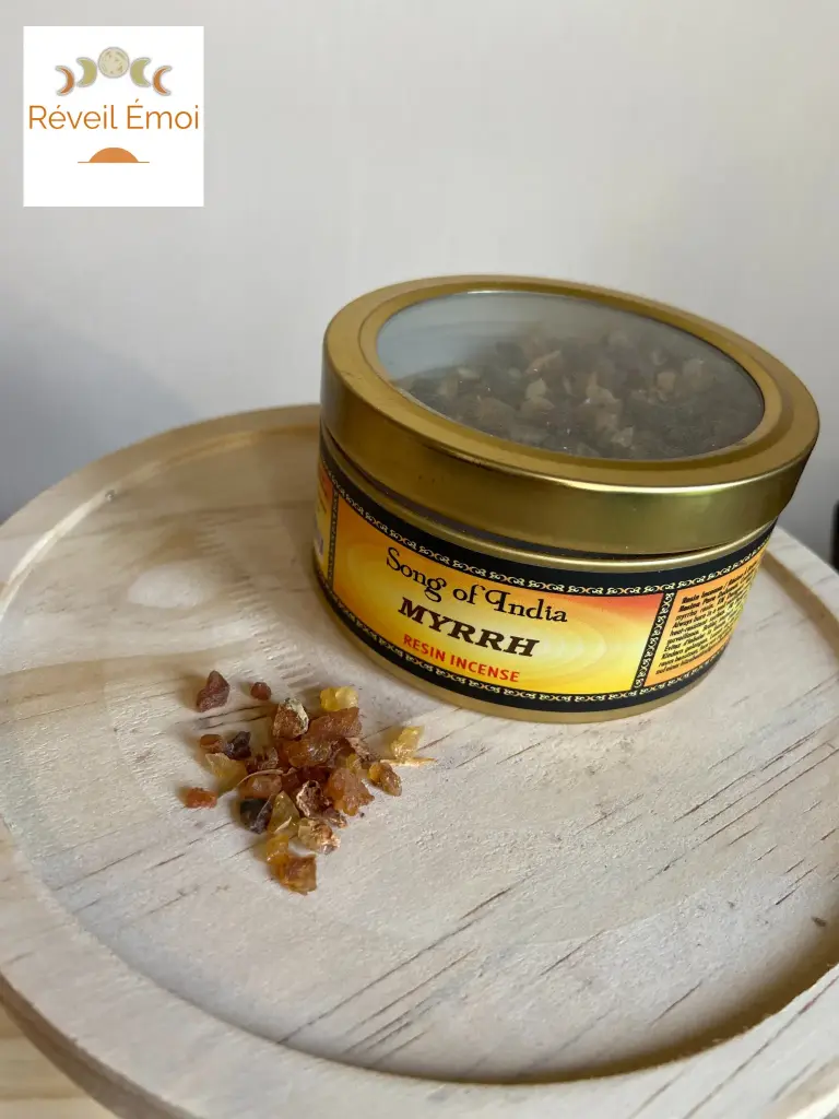 Encens résine Myrrhe