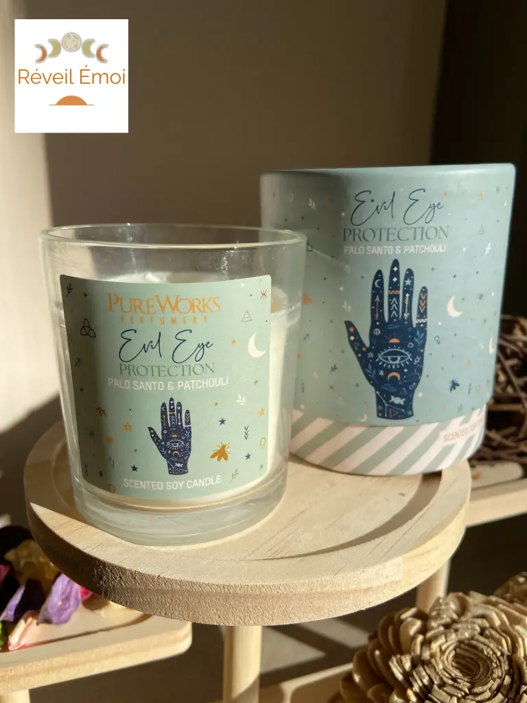 Bougie Protection Mauvais Oeil