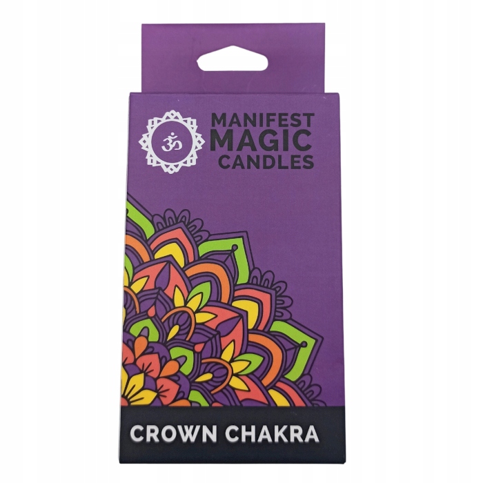 Bougies Magiques Ésotériques (pack de 12) - Violet - Chakra Couronne
