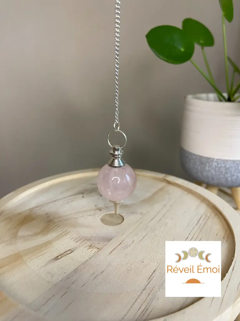 Pendule Quartz Rose