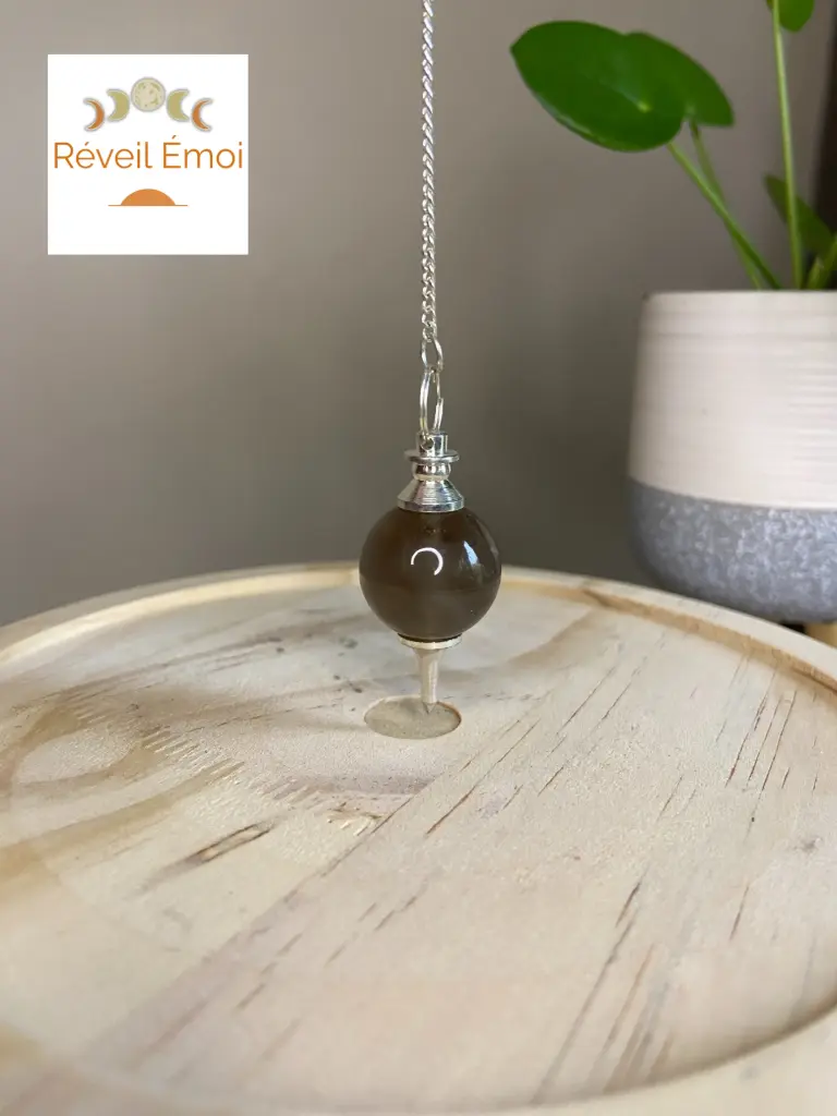 Pendule Quartz Fumé