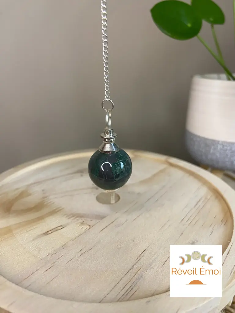 [PEN-10] Pendule Agate Mousse