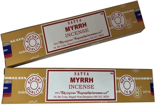 [ENC-MYRRHE] Bâtons d'encens Myrrhe