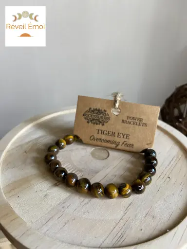 [AWPS-06] Bracelet de puissance Œil de Tigre - Surmonter la peur