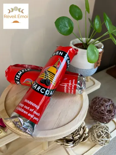 [CHARB] Tablettes de charbon de bois Golden Temple