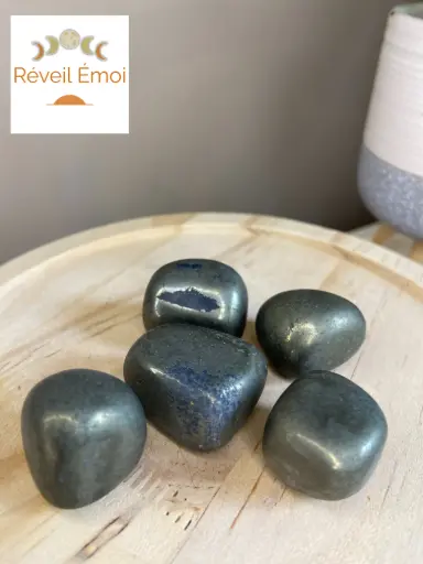[PYR-01] Pyrite pierre polie